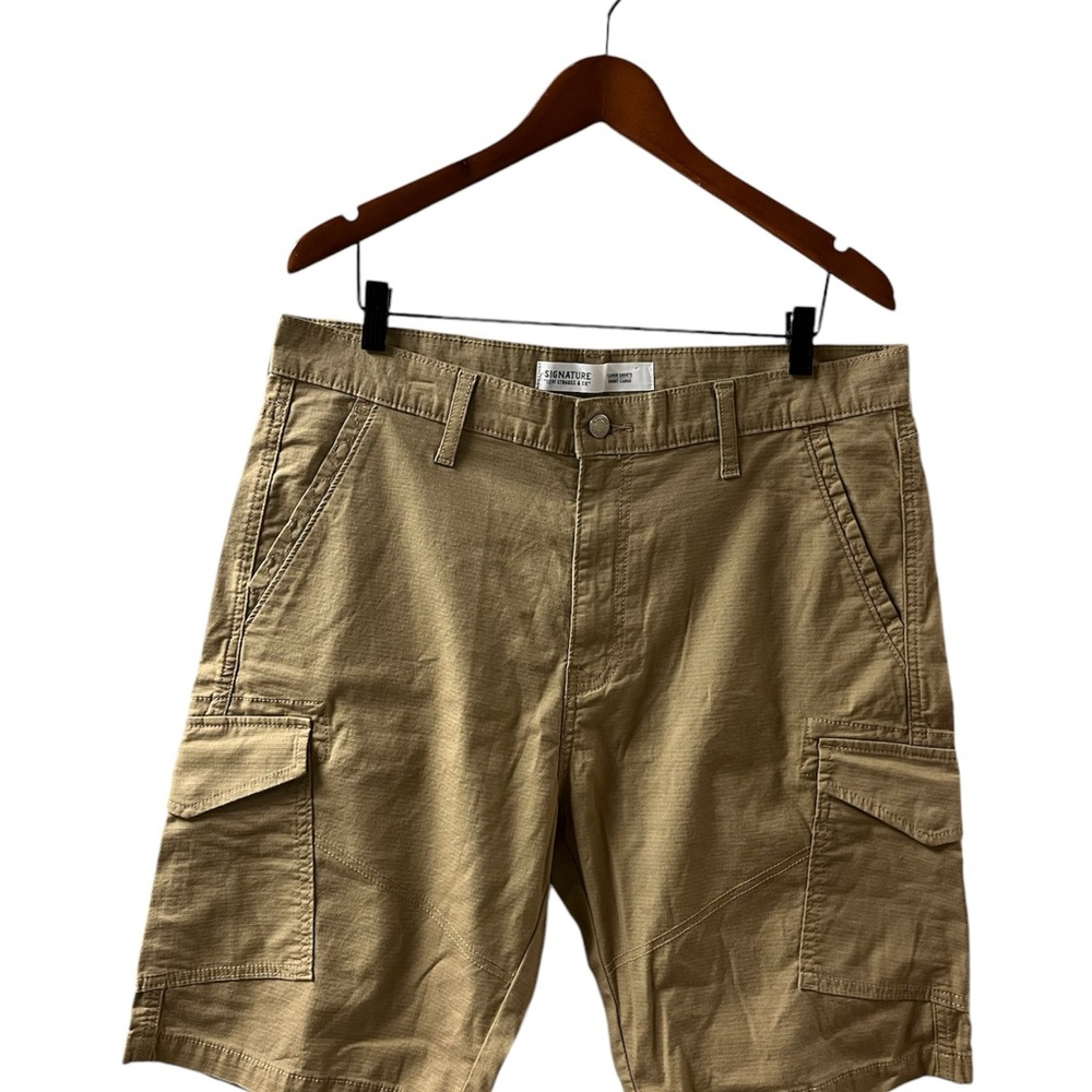 Levi's Tan Cargo Shorts Relaxed Fit